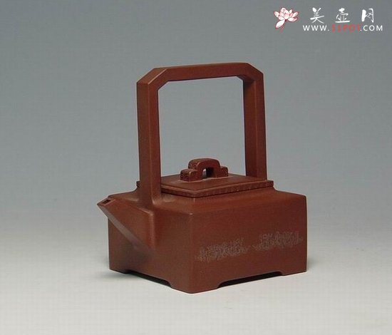 紫砂壶图片：方山提梁 - 美壶网