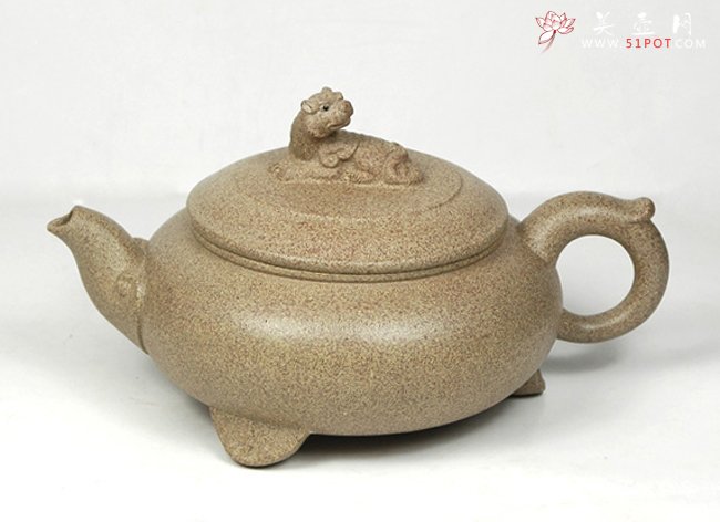 紫砂壶图片：卧虎藏龙 330CC - 美壶网