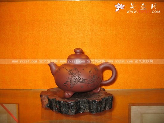 紫砂壶图片：童趣 - 美壶网