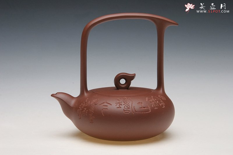 紫砂壶图片：陶情写意--翔 - 美壶网