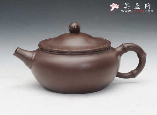 紫砂壶图片：竹福 - 美壶网