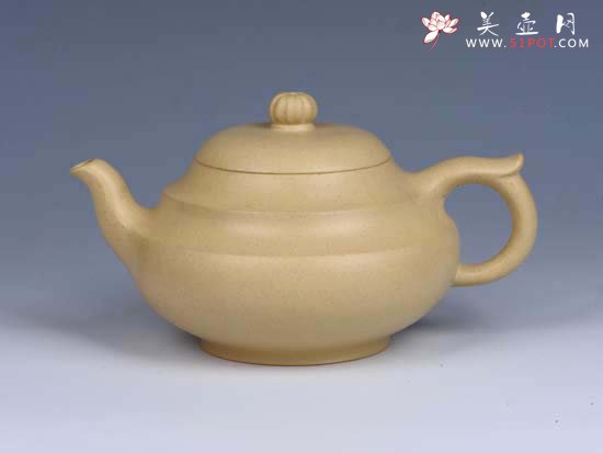 紫砂壶图片：- 本山绿泥步步高 - - 美壶网