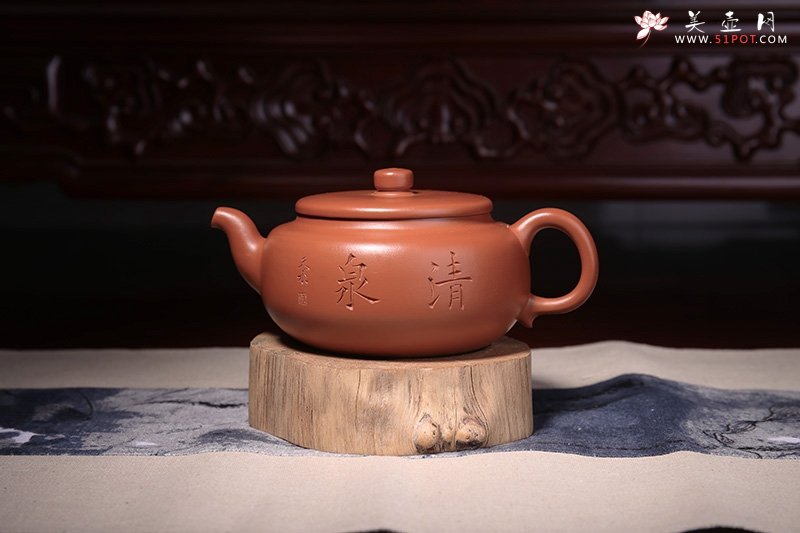 紫砂壶图片：清泉 - 美壶网