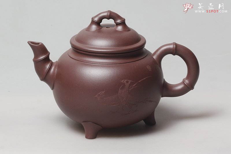 紫砂壶图片：足鼎 - 美壶网