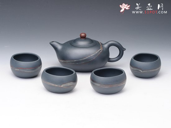 紫砂壶图片：行云流水 - 美壶网