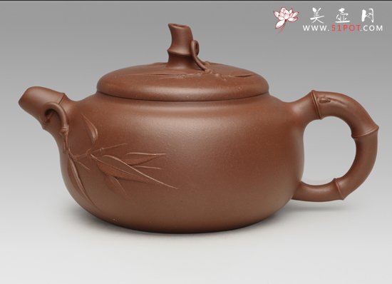 紫砂壶图片：罗汉竹 - 美壶网