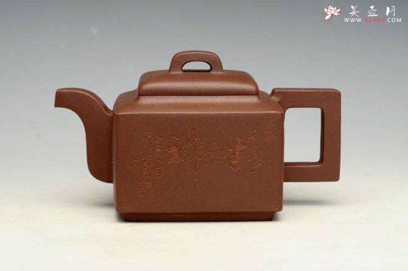 紫砂壶图片：亚明四方 - 美壶网
