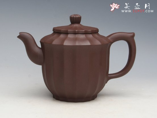 紫砂壶图片：稀菊 副本 - 美壶网