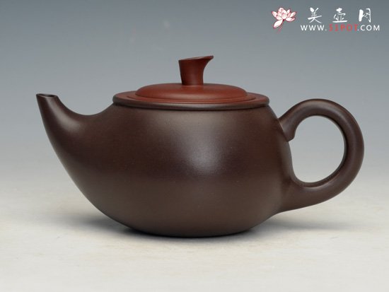 紫砂壶图片：双色玉韵 - 美壶网