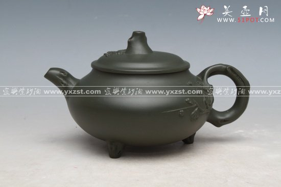 紫砂壶图片：咏梅 - 美壶网