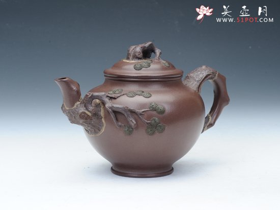 紫砂壶图片：青松 - 美壶网