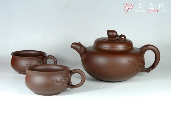 紫砂壶图片：长 寿 - 美壶网