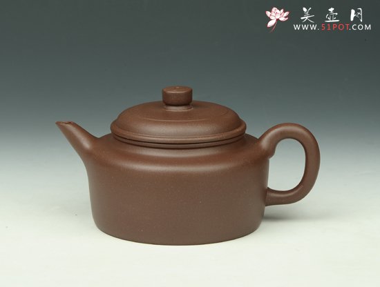 紫砂壶图片：寿珍德钟 - 美壶网