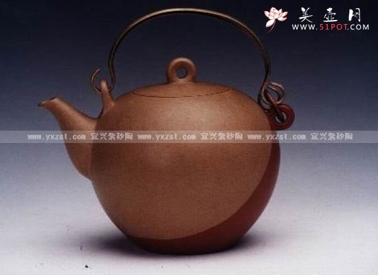 紫砂壶图片：影月壶 - 美壶网