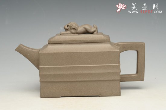 紫砂壶图片：青狮 - 美壶网