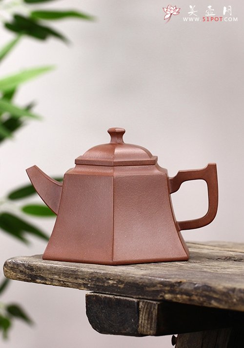 紫砂壶图片：六方醒晓 - 美壶网