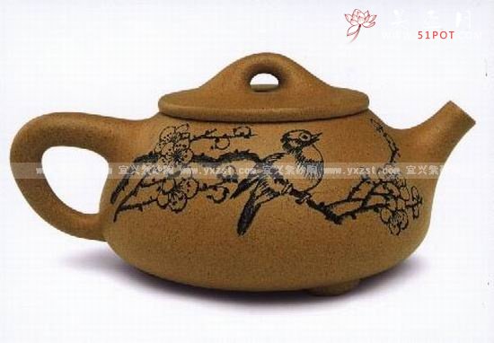 紫砂壶图片：石瓢 - 美壶网