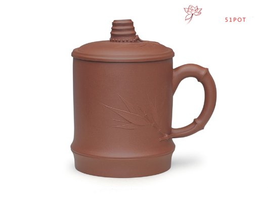 紫砂壶图片：竹节杯 - 美壶网