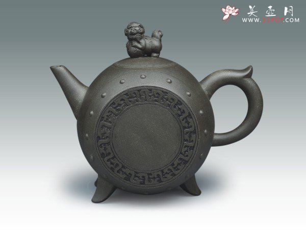 紫砂壶图片：鼓 - 美壶网