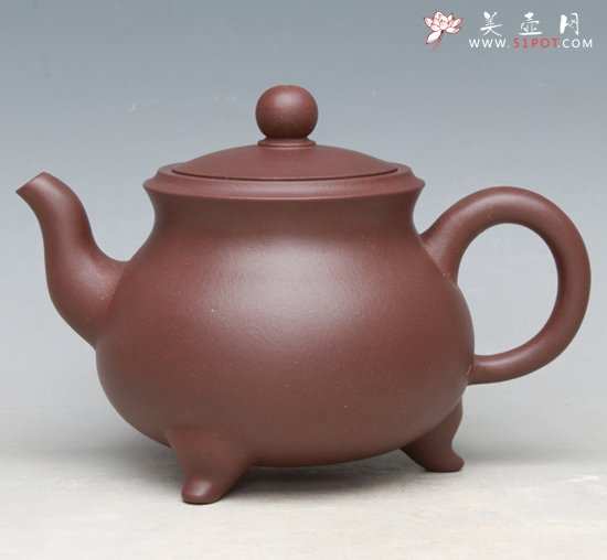 紫砂壶图片：三鼎 - 美壶网