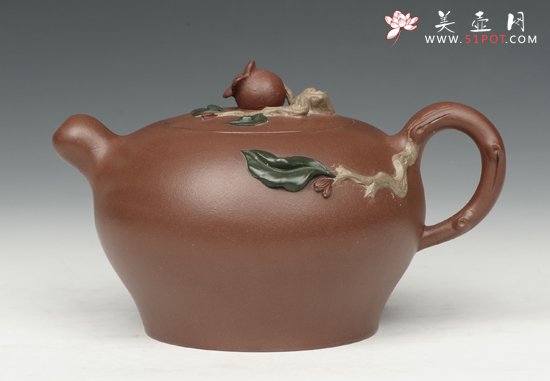 紫砂壶图片：硕果累累 - 美壶网