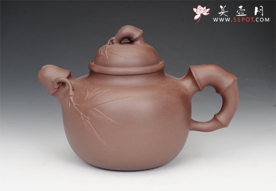 紫砂壶图片：富竹 - 美壶网