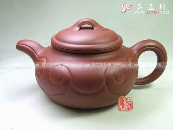紫砂壶图片：仿古如意 - 美壶网