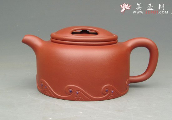 紫砂壶图片：踏浪牛盖 - 美壶网