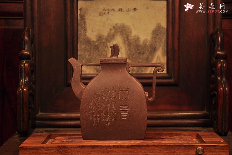 紫砂壶图片：天书壶 - 美壶网