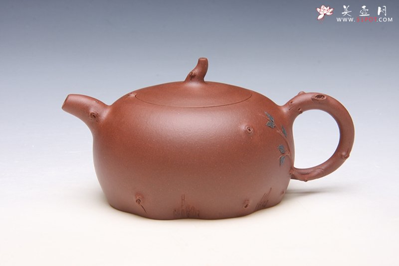 紫砂壶图片：一枝独秀 - 美壶网