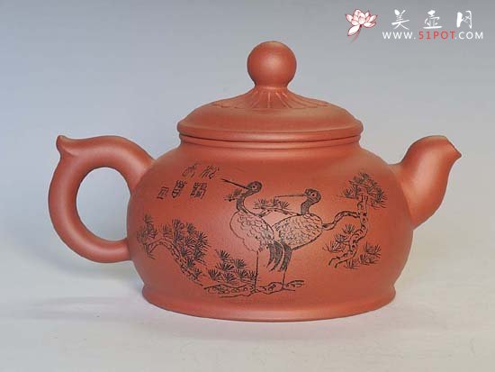 紫砂壶图片：圆菊 - 美壶网