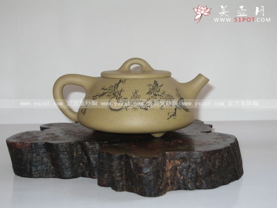 紫砂壶图片：石瓢 - 美壶网