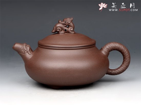紫砂壶图片：龙行天下 - 美壶网