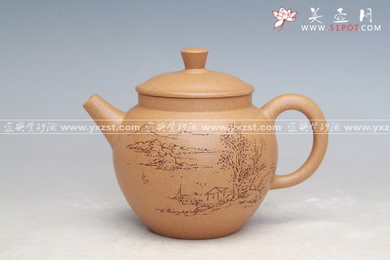 紫砂壶图片：圆柱 - 美壶网