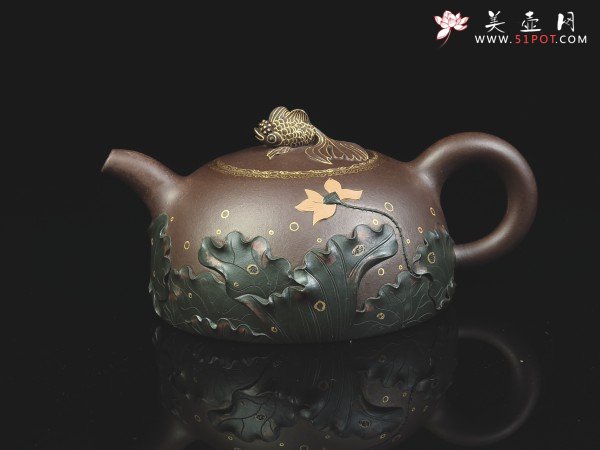 紫砂壶图片：和睦相处 - 美壶网