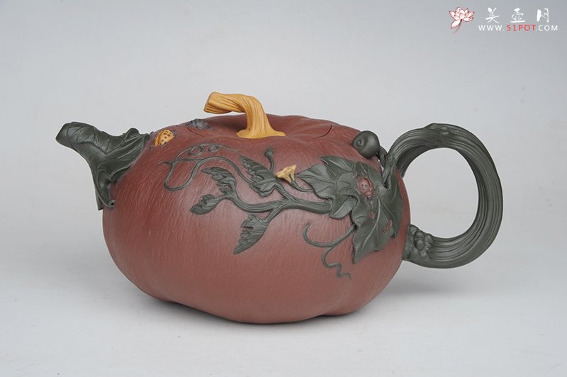 紫砂壶图片：南瓜壶 - 美壶网