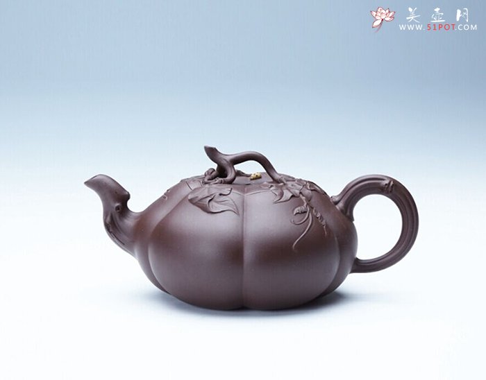 紫砂壶图片：秋瓜 - 美壶网