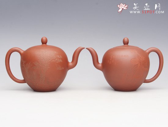 紫砂壶图片：美人肩 - 美壶网