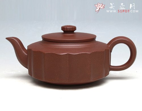 紫砂壶图片：菱花 - 美壶网