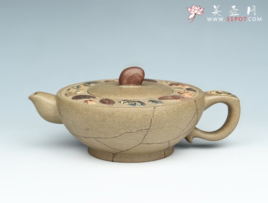 紫砂壶图片：华锦 - 美壶网