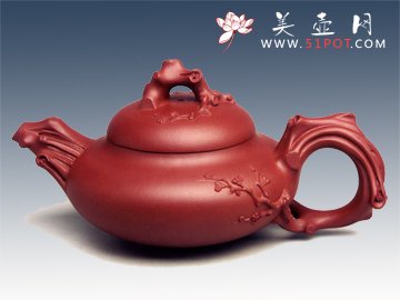 紫砂壶图片：翦梅柔情 - 美壶网