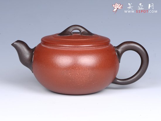 紫砂壶图片：双色如意 - 美壶网