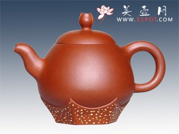 紫砂壶图片：荷韵 - 美壶网