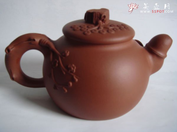 紫砂壶图片：高松竹梅 - 美壶网