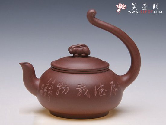 紫砂壶图片：奔月 - 美壶网