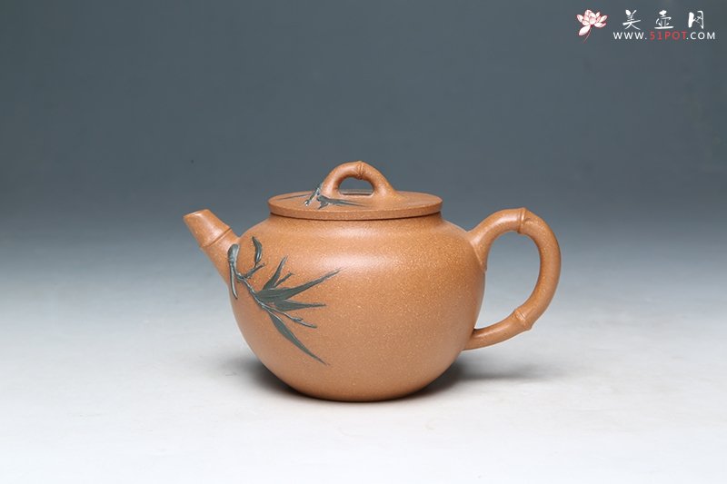 紫砂壶图片：逸竹 - 美壶网