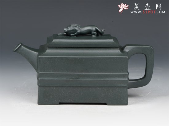 紫砂壶图片：青狮 - 美壶网