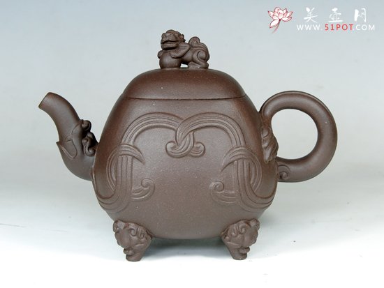 紫砂壶图片：欢天喜地 - 美壶网