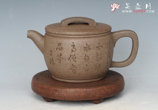 紫砂壶图片：瓦当 - 美壶网