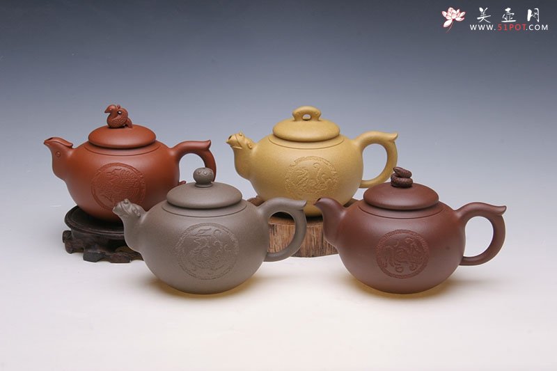 紫砂壶图片：四方平安 - 美壶网